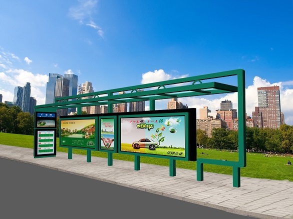 智能型材候車亭燈箱